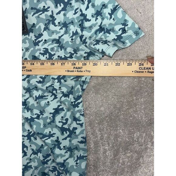 G/FORE Patterned Golf Polo Shirt, S - Picture 5 of 7